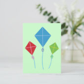 Carte Postale Cerfs-volants (Debout devant)