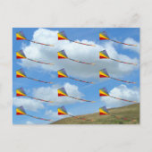 Carte postale - Cerfs-volants en formation (Devant)