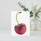 Carte Postale cerise (Debout devant)