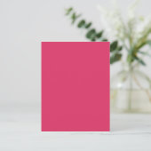 Carte Postale cerise couleur (Debout devant)
