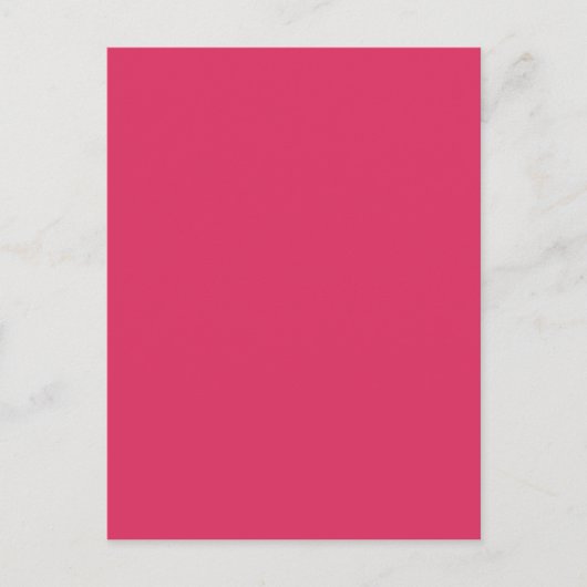 Carte Postale cerise couleur (Devant)