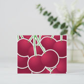 Carte Postale Cerise funky (Debout devant)