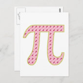 Carte Postale cerise pi (tarte) (Devant / Derrière)