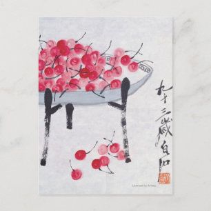 Carte Postale Cerises