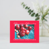 Carte postale Cerises (Debout devant)
