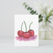 Carte Postale Cerises (Debout devant)