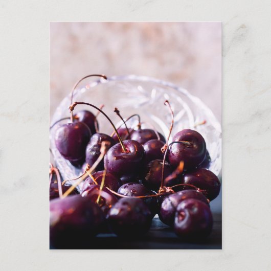 Carte Postale Cerises (Devant)