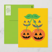 Carte Postale Cerises à la Lanterne Doom Jack (Devant / Derrière)