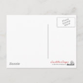 Carte Postale Cerises RAB Empreinte de léopard Heart Rockabilly (Dos)