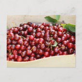 Carte postale Cerises rouges (Devant)