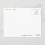 Carte Postale Cerises Rouges (Dos)