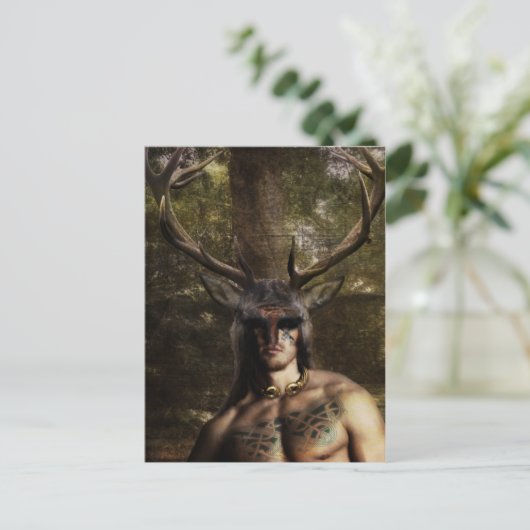 Carte Postale Cernunnos (Debout devant)