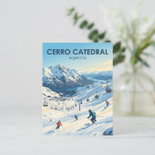 Carte Postale Cerro Catedral Argentine (Debout devant)