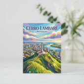 Carte Postale Cerro Lambaré Paraguay (Debout devant)