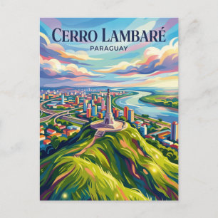 Carte Postale Cerro Lambaré Paraguay