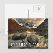 Carte Postale Cerro Torre (Devant / Derrière)