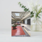 Carte Postale Certaines plantes dans un espace liminal d'un cent (Debout devant)