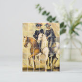 Carte Postale Certaines tuiles de Kansas City Plaza avec des che (Debout devant)