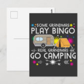 Carte Postale Certains Grand-Mères Jouer Bingo Véritables Grand- (Devant / Derrière)