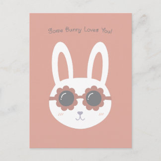 Carte Postale Certains lapins t'aiment LB