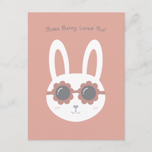 Carte Postale Certains lapins t'aiment LB (Devant)