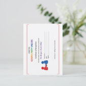 Carte Postale Certificat de respect mutuel (Debout devant)