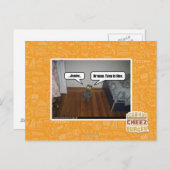 Carte Postale cerveau (Devant / Derrière)