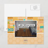 Carte Postale cerveau (Devant / Derrière)