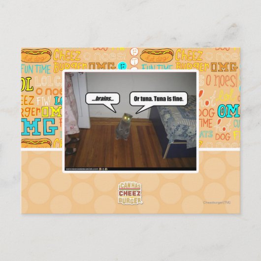 Carte Postale cerveau (Devant)