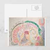 Carte Postale Cerveau (Devant / Derrière)