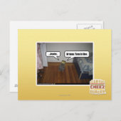 Carte Postale cerveau (Devant / Derrière)