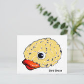 Carte Postale Cerveau d'oiseaux (Debout devant)