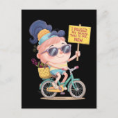 Carte Postale Cerveau en pause : C'est moi ! Maintenant (Devant)