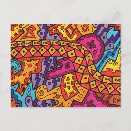 Carte Postale Cerveau Terrain #17 (Devant)
