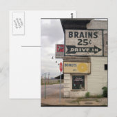 Carte Postale Cerveaux 25 Cents (Devant / Derrière)