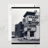 Carte Postale Cerveaux 25 Cents (Devant / Derrière)