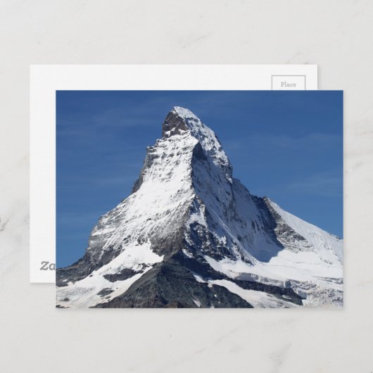 Carte Postale Cervin, Alpes (Devant / Derrière)