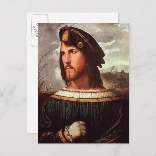 Carte Postale Cesare Borgia Duc de Valence (Devant / Derrière)