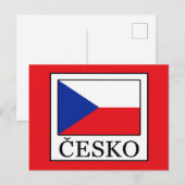 Carte Postale Česko (Devant / Derrière)