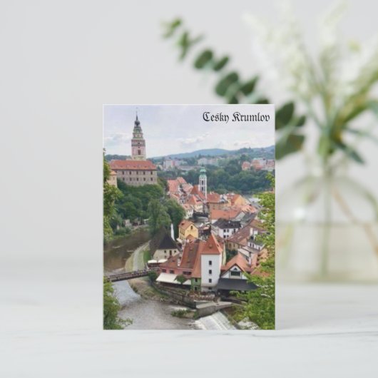 Carte Postale Cesky Krumlov (Debout devant)