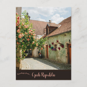 Carte Postale Cesky Krumlov République tchèque