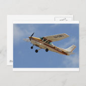 Carte Postale Cessna (Devant / Derrière)