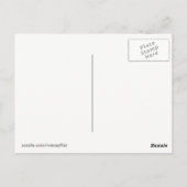 Carte Postale C'est à ça que ressemble la démocratie Message pol (Dos)