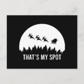 Carte Postale C'est amusant, c'est My Spot Xmas Session Père Noë (Devant)