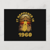 Carte Postale C'Est Arrivé En 1960 Alien UFO (Devant)