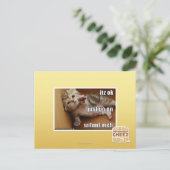 Carte Postale C'est bon, continue sans moi (Debout devant)