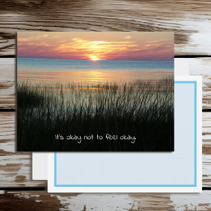 Carte Postale C'est bon, pour ne pas être d'accord, Encouragemen