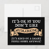 Carte Postale C'est bon si vous n'aimez pas le tambour (Devant / Derrière)