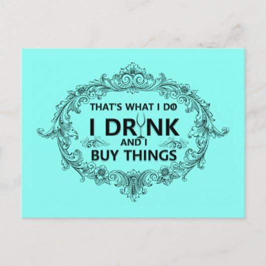 Carte Postale C'est ce que je fais (Devant)