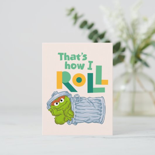 Carte Postale C'est comme ça que je roule (Debout devant)